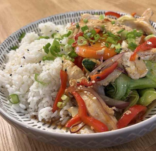 Teriyaki Bowl - Long Shot Pub, Christina Lake, BC